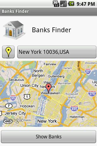 Bank Finder Android Business