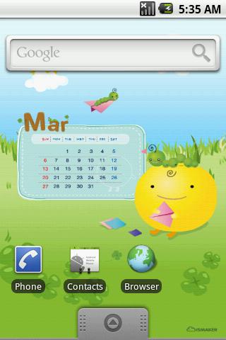 SimSimi Calendar Wallpapers Android Entertainment