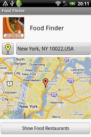 Food Finder Android Lifestyle