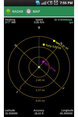 GPS Racon Android Lifestyle