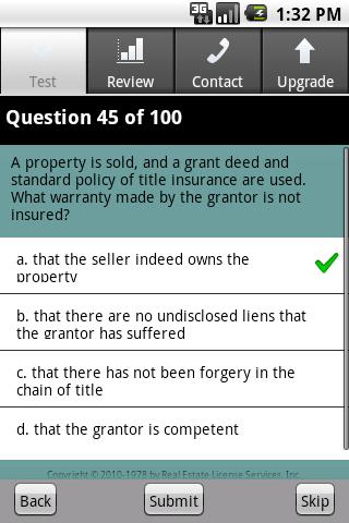 Real Estate Sales Exam Lite Android Education
