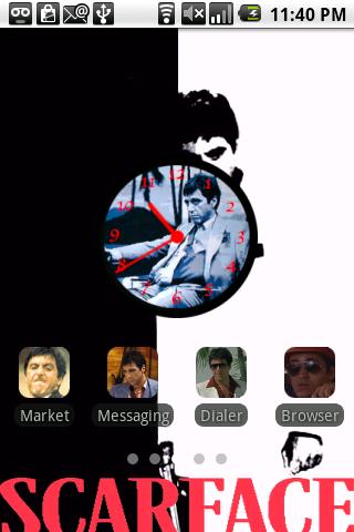 Scarface Theme Android Personalization