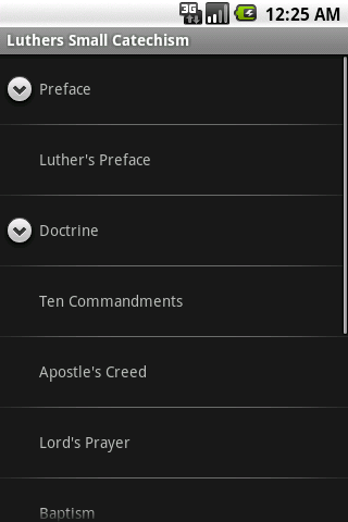 Luther’s Small Catechism Android Books & Reference