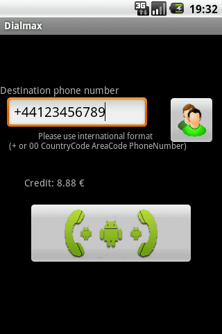 Dialmax Android Communication
