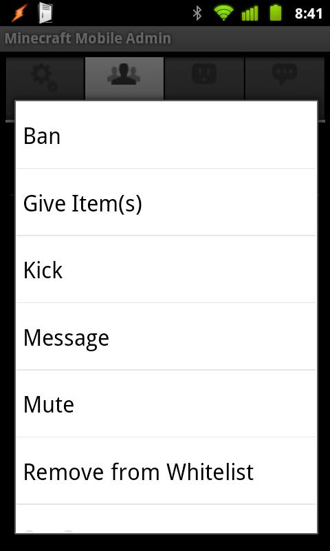 Minecraft Mobile Admin (Free) Android Tools