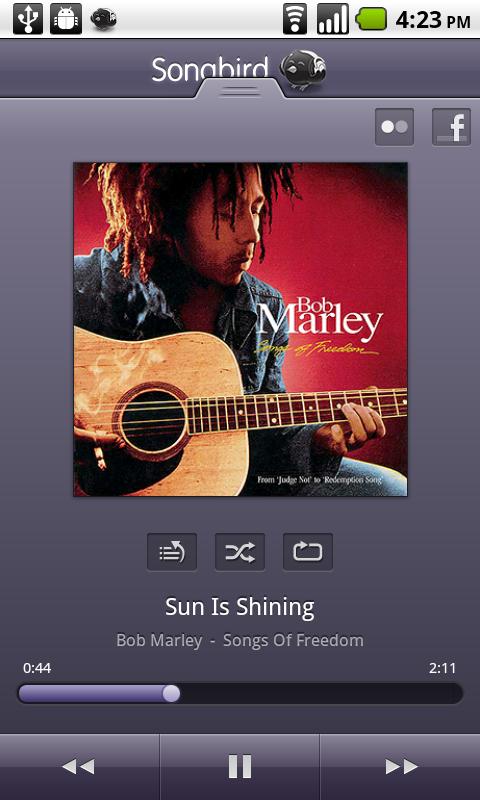 Songbird (Beta) Android Music & Audio