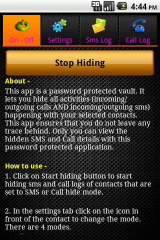 Decoy Hide Text & Call logs-T Android Lifestyle