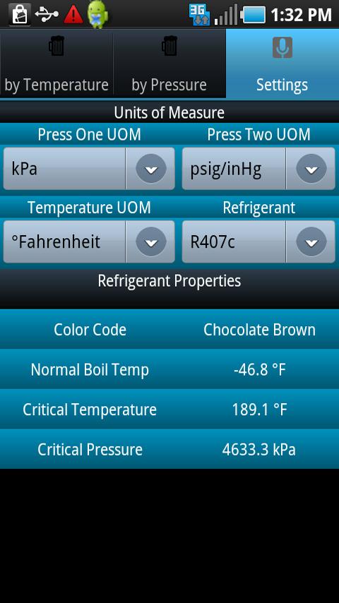HVAC Buddy Refrigerant Press Android Business