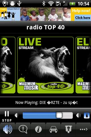 radio TOP 40 Android Entertainment