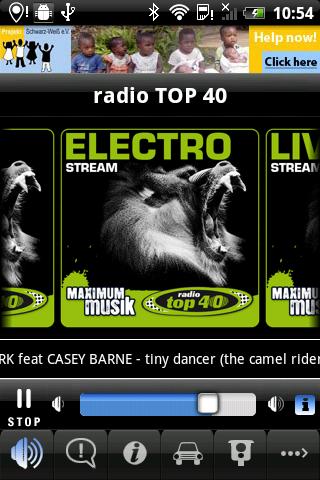 radio TOP 40 Android Entertainment