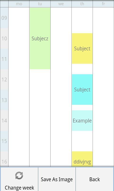 TimeTable Lite Android Business