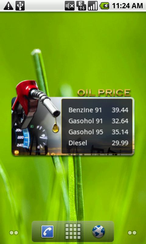Oil Price Widgets Android Productivity