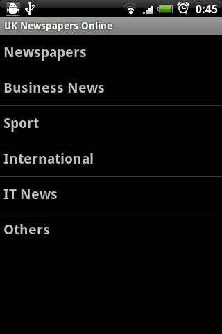 UK Newspapers Online Android News & Magazines