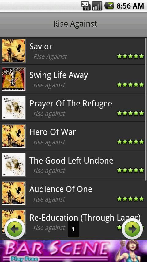 Rise Against Ringtone Android Entertainment