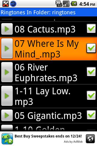 Ringtone Rotator Lite Android Music & Audio