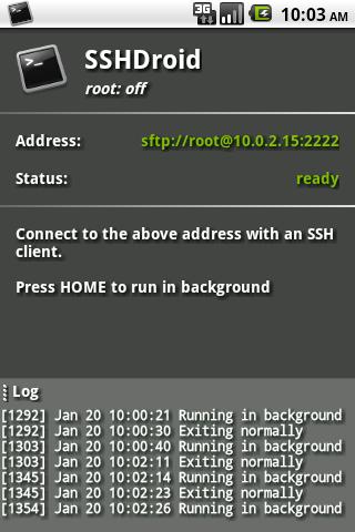 SSHDroid Android Tools