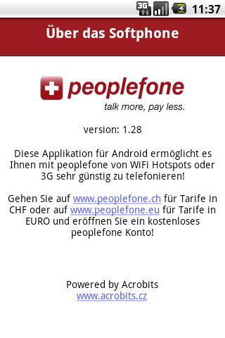 peoplefone Android Communication