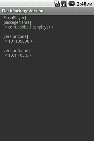 Flash Player Version Checker Android Tools