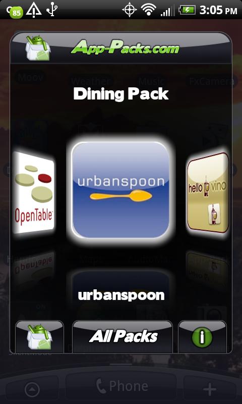 Dining Pack (FREE) Android Travel & Local