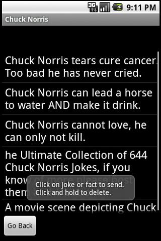Chuck norris facts n jokes Android Entertainment