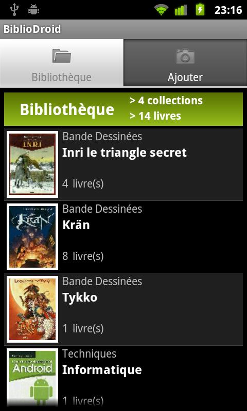 BiblioDroid Lite Android Books & Reference