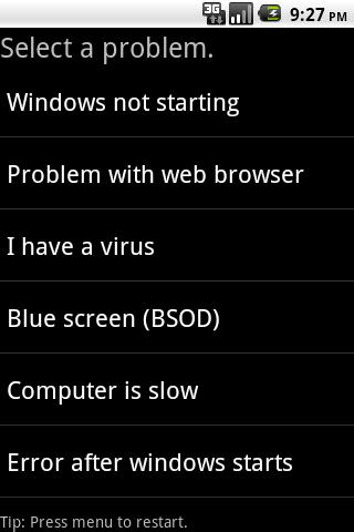 Computer Troubleshooter Android Tools