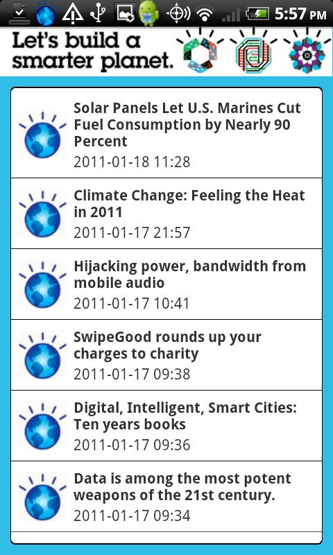Smarter Planet | IBM Android Business