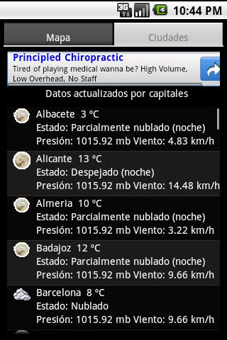 eltiempo Android Weather