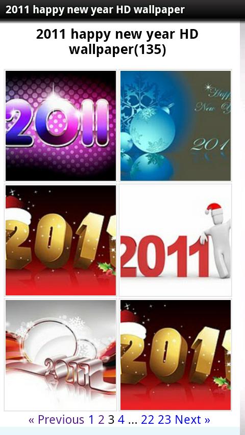 2011 happy new year HD wallpap Android Entertainment
