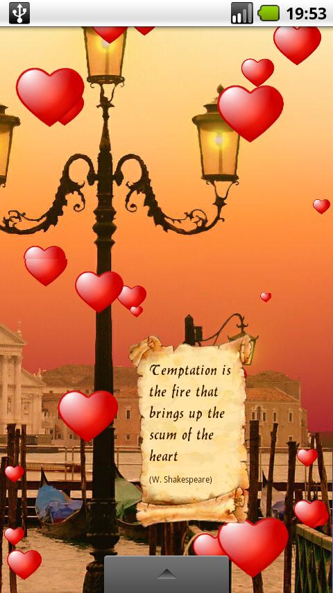 Be My Valentine LiveWallpaperL Android Personalization