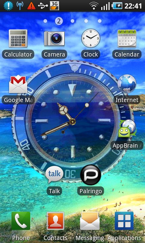 D’Clock Live Android Personalization