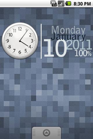 Simply Clock Live Wallpaper Android Personalization