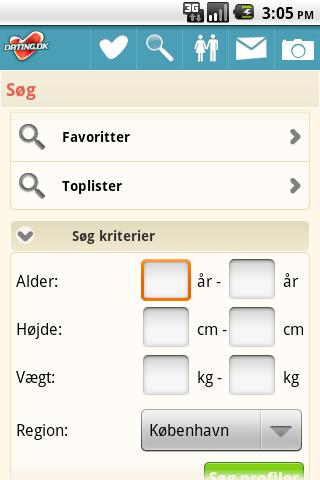 Dating.dk Android Social
