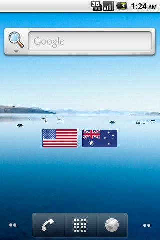 Flag Widget Android Books & Reference