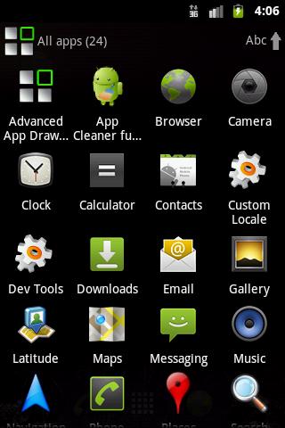 Advanced App Drawer Demo Android Tools