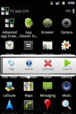 Advanced App Drawer Demo Android Tools