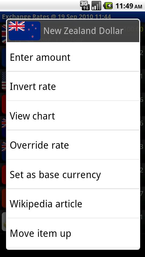 Exchange Rates (Donate) Android Finance
