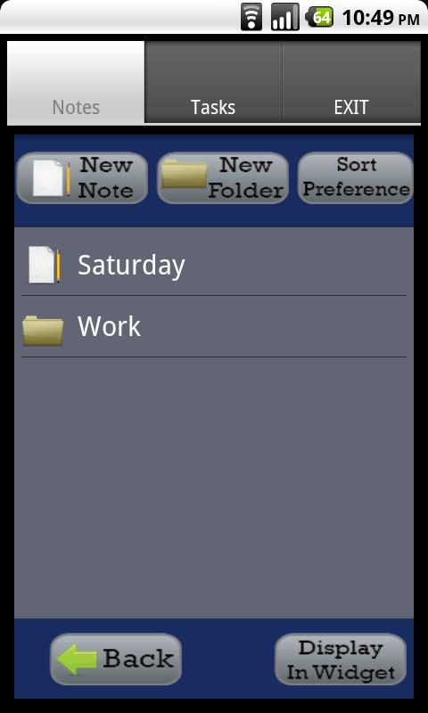 PADroid plus Notepad (Widgets) Android Productivity