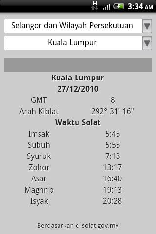 MySolat Android Books & Reference