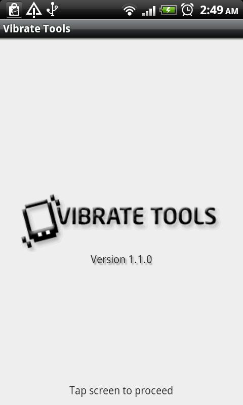 Vibrate tools Android Tools
