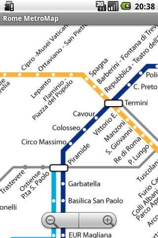 Rome MetroMap Android Travel & Local