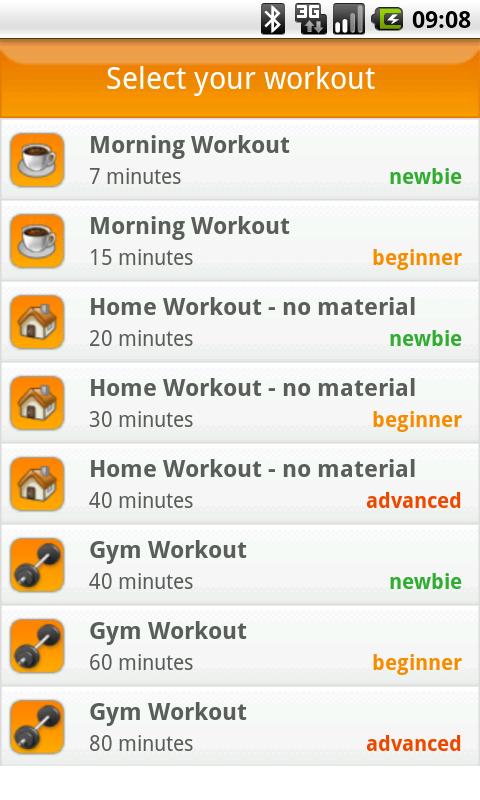 VirtuaGym Fitness Home & Gym Android Health & Fitness