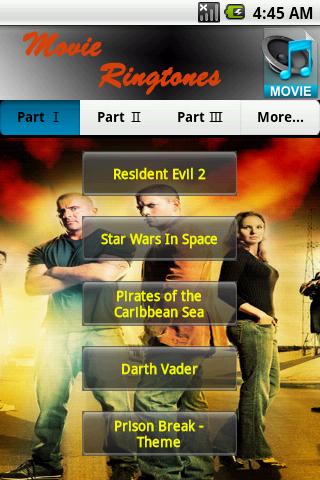 Movie Ringtones Android Music & Audio