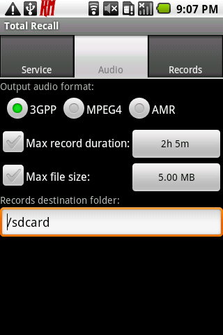 Call Recorder – Total Recall Android Productivity