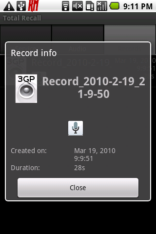 Call Recorder – Total Recall Android Productivity