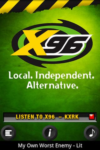 X96 – Independent. Alternative Android Entertainment