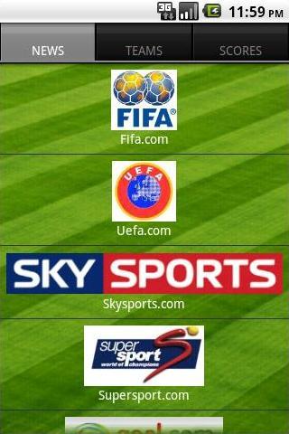 THE SOCCER PAGE Android Sports