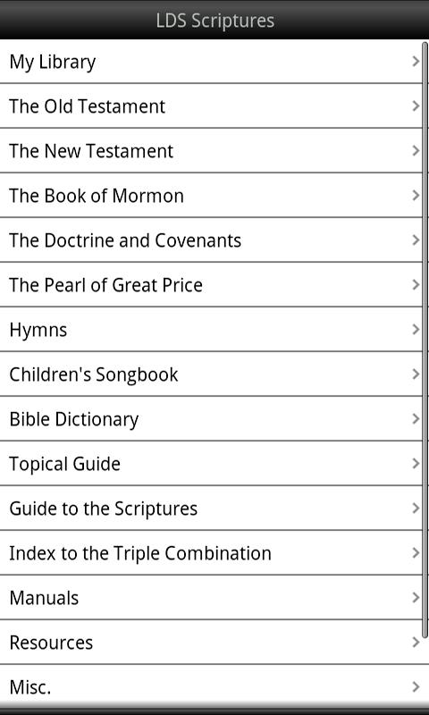 LDS Scriptures Android Books & Reference