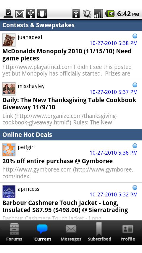 GottaDeal Android Social