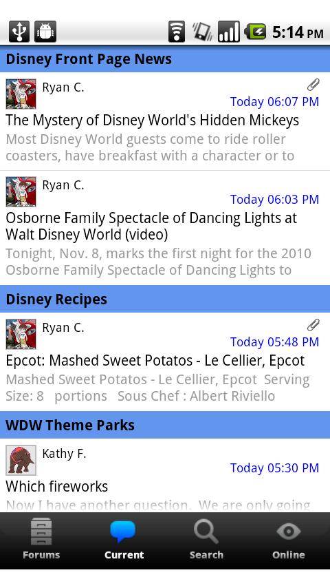 Talk Disney Community Android Social